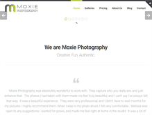 Tablet Screenshot of moxiephotography.com